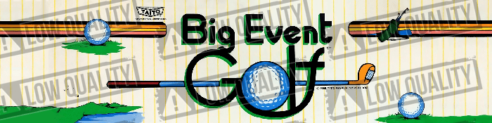 Big Event Golf