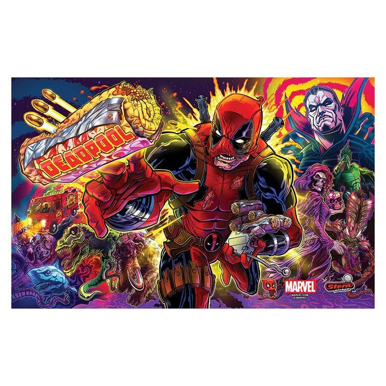 Deadpool (Premium) backglass