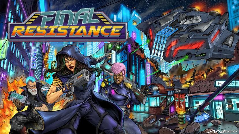 Final Resistance backglass