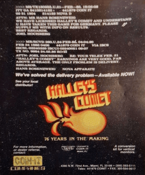 Halley's Comet'87