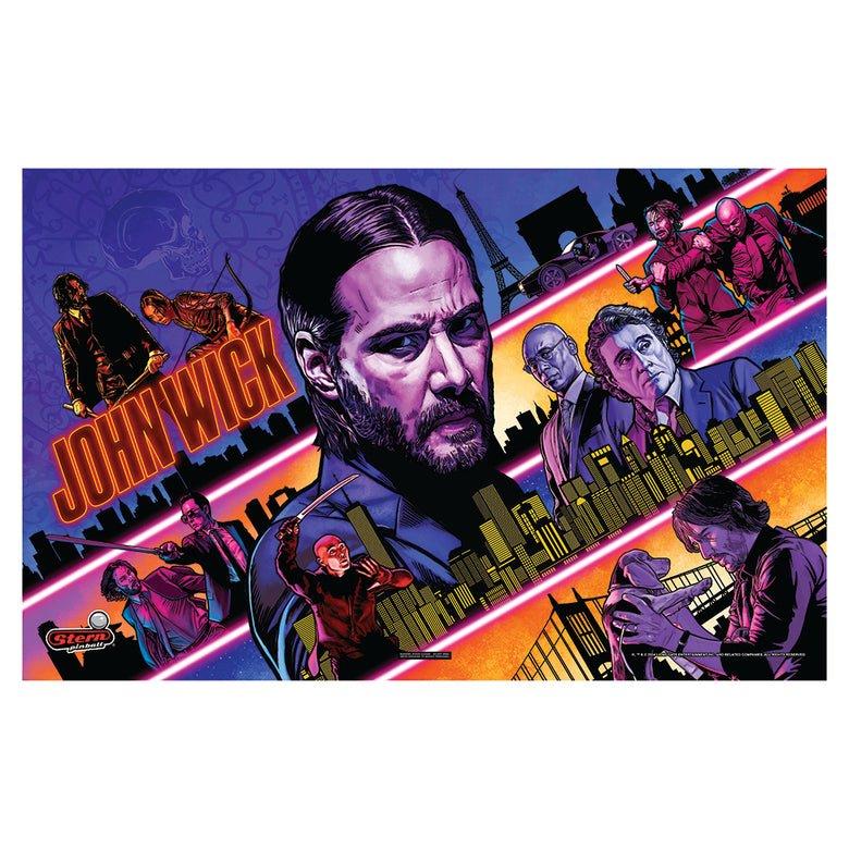John Wick (Premium) backglass