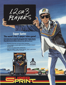 Super Sprint (Atari Games)