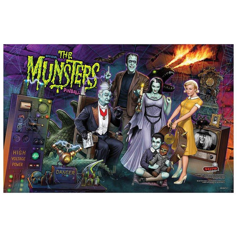 The Munsters (Pro) backglass