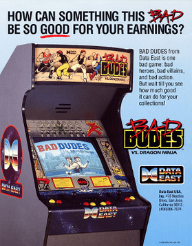 Bad Dudes Vs. DragonNinja (Data East)