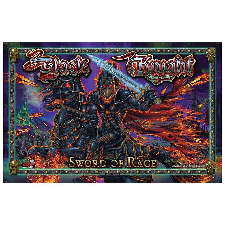 Black Knight: Sword of Rage (Premium) backglass