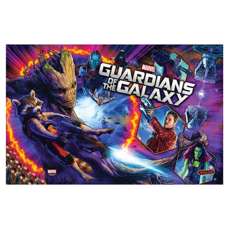 Guardians Of The Galaxy (Premium) backglass