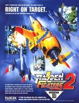 Raiden Fighters 2: Operation Hell Dive (Seibu Kaihatsu)