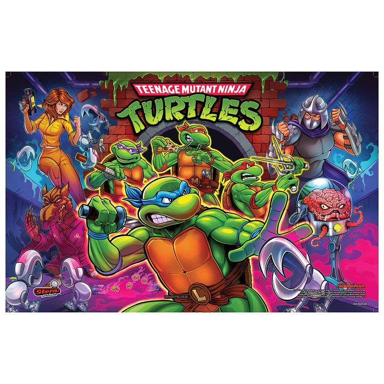 Teenage Mutant Ninja Turtles (Pro) backglass