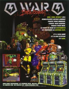 War Final Assault (Atari Games)